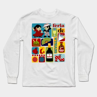 Feria De Sevilla Long Sleeve T-Shirt